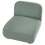 Beliani 1-Seat Section AMLI Fabric Light Green 5