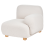 Beliani Corner Seat AMLI Fabric Off-White Left Hand 4