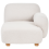 Beliani Corner Seat AMLI Fabric Off-White Left Hand 5