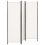 Beliani 3 Panel Room Divider NARNI 160 cm 170 cm White 4