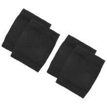 2 Pairs Elastic Dance Socks Over Shoes Sneaker Covers-Black os