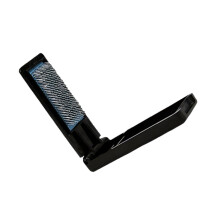 Brosse à chaussures de danse, poils en acier pliables,-Noir