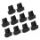 10Pcs Sponge Shoe Polish Applicators With Plastic Handle For-A 1