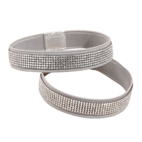 Elastic Shoe Laces Rhinestones Elastic Band High Heel-E.