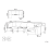 Beliani Modular U-Shape Sofa 6 Seater EVJA Green Velvet 3