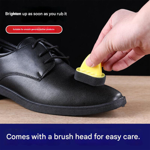 10Pcs Shoe Care Sponge Applicator Ergonomic Handle Portable Shoe 1