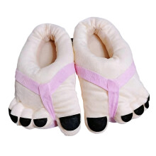 Nonslip Funny Slipper Warm Soft Home Slippers for Indoor-Pink