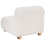 Beliani Corner Seat AMLI Right Hand Off-White Fabric 6