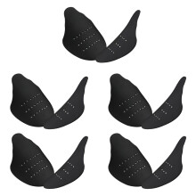 5Pairs Breathable Sneakers Shaper Shoe Inserts-Black S