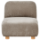Beliani 1-Seat Section AMLI Fabric Beige 4