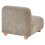 Beliani 1-Seat Section AMLI Fabric Beige 5