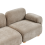 Beliani Modular Sofa 3 Seater AMLI Fabric Beige 6