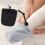 Warm Fleece Toe Covers Cast Socks with Adjustable-Black 5