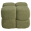 Beliani Pouffe CALIENTE Boucle Green 5