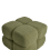 Beliani Pouffe CALIENTE Boucle Green 6