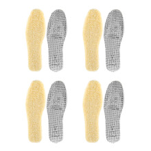 4 Pairs Comfort Insulated Shoe Insoles with Aluminum Foil and