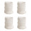 Ballet Themed Sneaker Laces Polyester Lace Flat-White 120cm 1