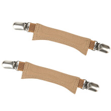 Anti Slip Leather Sandal Straps With Reinforced Alloy-apricot
