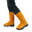 Industrial Leather Boot Covers for Welding Glass Making-long 1
