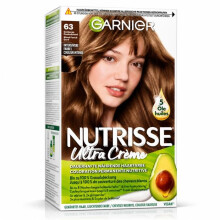 Pysyvä Värjäys - GARNIER - Nutrisse Ultra Crème - 63 Tumma Vaalea Kulta - 8 viikkoa - 100% Peitto - Ravitsevat Öljyt
