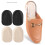 La chaussure de coussin de talon d'absorption des-Noir 1,5 cm 4