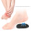 La chaussure de coussin de talon d'absorption des-Noir 1,5 cm 6