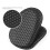 La chaussure de coussin de talon d'absorption des-Noir 1,5 cm 7