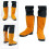 Multifunctionele leren lasspatten Beenbeschermers-kort 4
