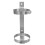 Space-Saving Silver Fire Extinguisher Bracket Heavy Duty for Home 1