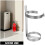 Space-Saving Silver Fire Extinguisher Bracket Heavy Duty for Home 4