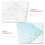 Green Acrylic A6 Planner Binder Cover Refillable Notebook Shell 5