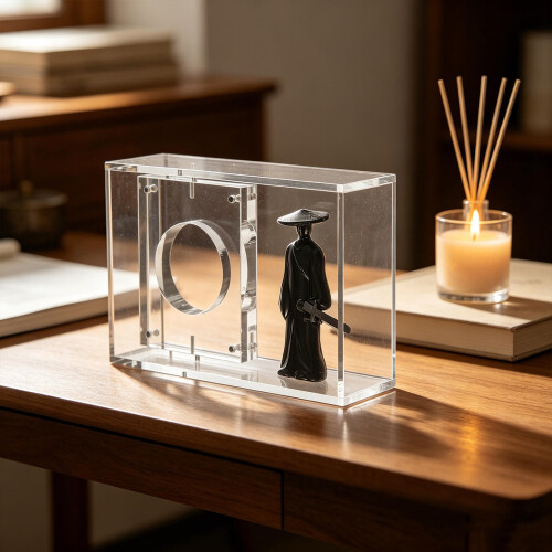 Transparent Acrylic Display Case for Dolls Figures 2