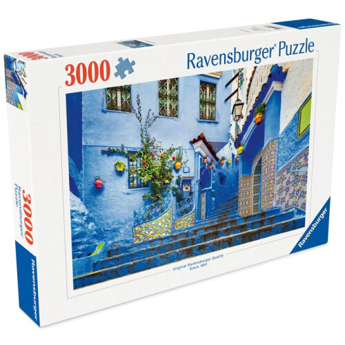 Ravensburger Puzzle 3000 Marokko sinisenä 1