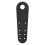 Roller Skate Toe Cover Water Resistant Leather Skate Boot-Black 5