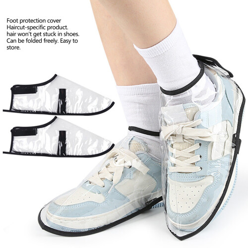 2Pairs Shoe Protectors Covers Quick-transparent med size 1