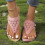 Modieuze uitgeholde slippers voor dames, gedempte-Wit 38 7