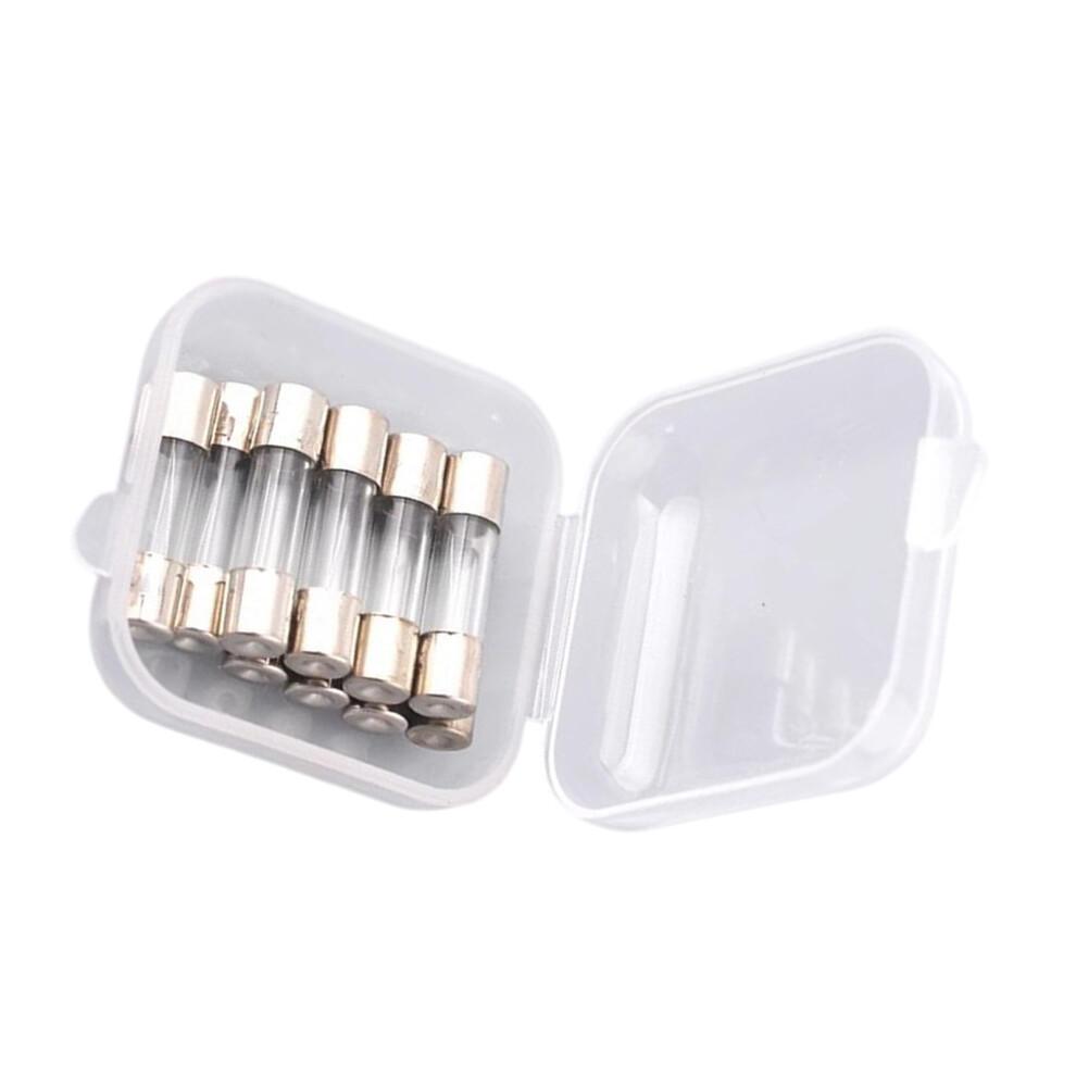 10Pcs 5X20mm 250V 12A/25A/30A Slow Blow Glass Tube Fuse-30A 7754003658357