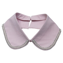 False Elaborate Collar Elegant Shawl Girl Dress Collar-pink
