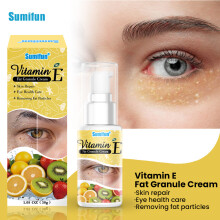 Creme de grânulos de gordura de vitamina E, ácido de frutas, cuidados com a pele, hidratante de frutas