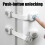 4 Piece/pack No Drill Cabinet Lock For Kids Plastic Latches 6