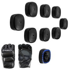 Modułowa ściana bokserska z Bluetooth i rękawicami MMA