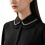 Women False Lapel Collar Luxurious Pearls Spread False-White 6