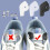 Durable Anti Chafing Shoe Repair Patches For Sneakers-White 6