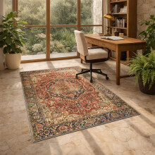 (120 x 170 cm (4 ft x 4 ft 9 in)- Small Area Rug/Carpet, Majestic) Extra Large Traditional Rugs Modern Carpet Doormat