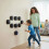 Modulaire bokswand met Bluetooth en MMA-handschoenen 6