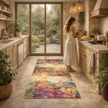(80 x 150 cm (2 ft 6 in x 5 ft)- Floor Runner Rug/Carpet, Vibrant) Extra Large Traditional Rugs Modern Carpet Doormat