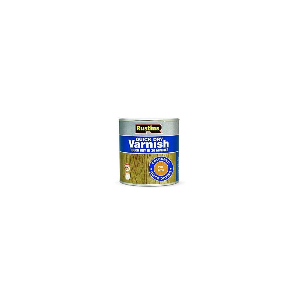 Rustins Quick Dry Varnish Pine 500Ml