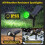 Solar Spot Light Outdoor Lighting 180 Angle Adjustable Waterproof Green 4