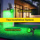 Solar Spot Light Outdoor Lighting 180 Angle Adjustable Waterproof Green 5