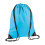 BagBase (One Size, Surf Blue) Bagbase Premium Drawstring Bag 1